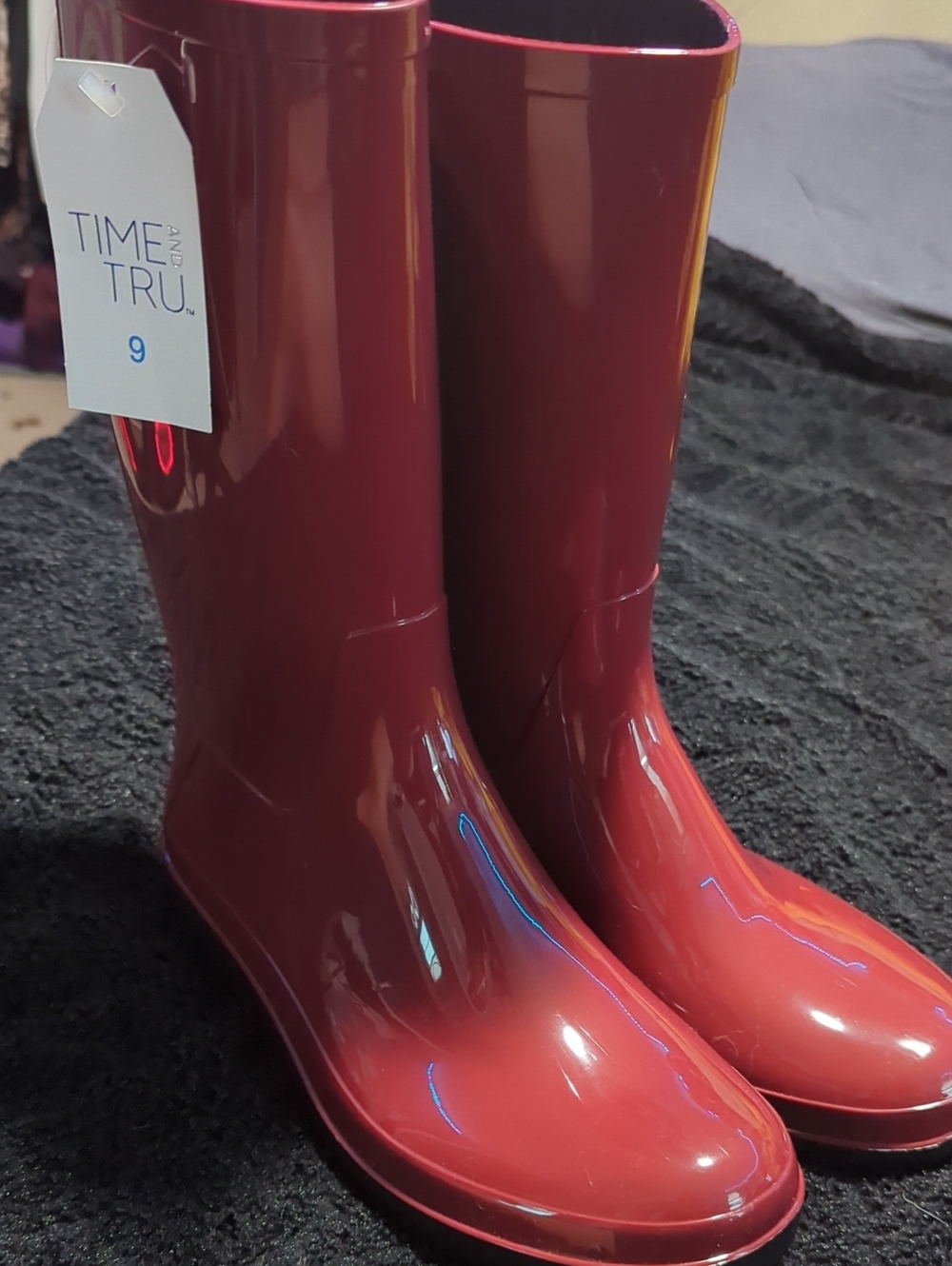 Time And Tru Size 9 Rain Boots